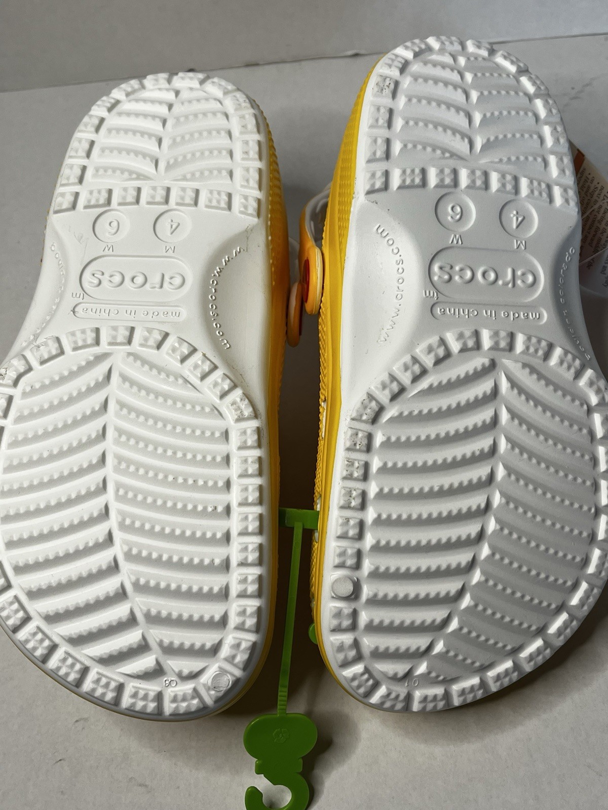 Crocs x McDonald’s W6 M4 Yellow Classic Birdie Big Bird Clog 2023 Edition