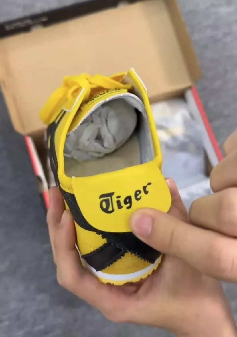Authentic Onitsuka Tiger MEXICO 66 1183C102 751 YELLOW BLACK Sneakers Shoes