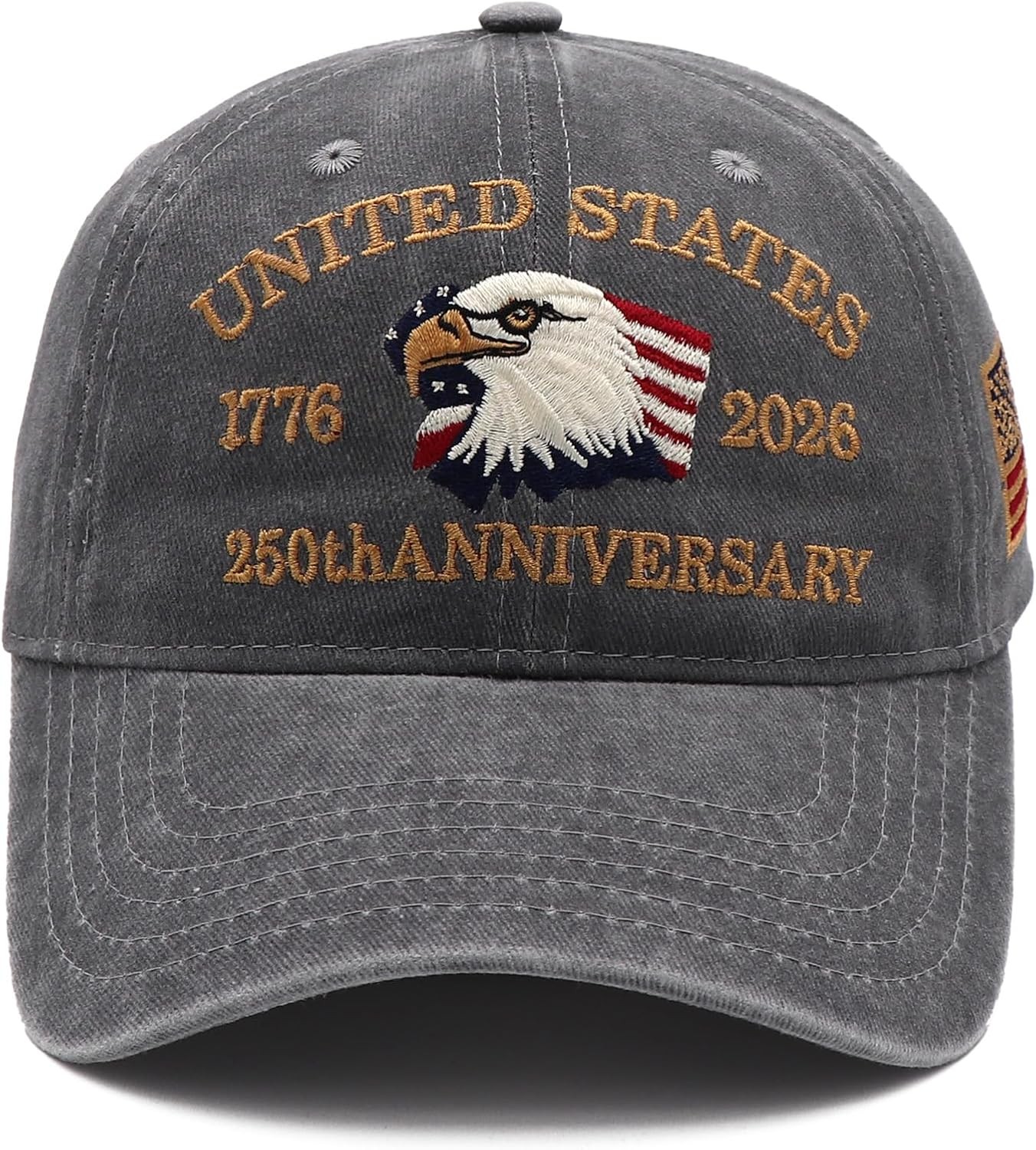 250th Anniversary USA Hat Patriotic Embroidered Baseball Cap Men Women