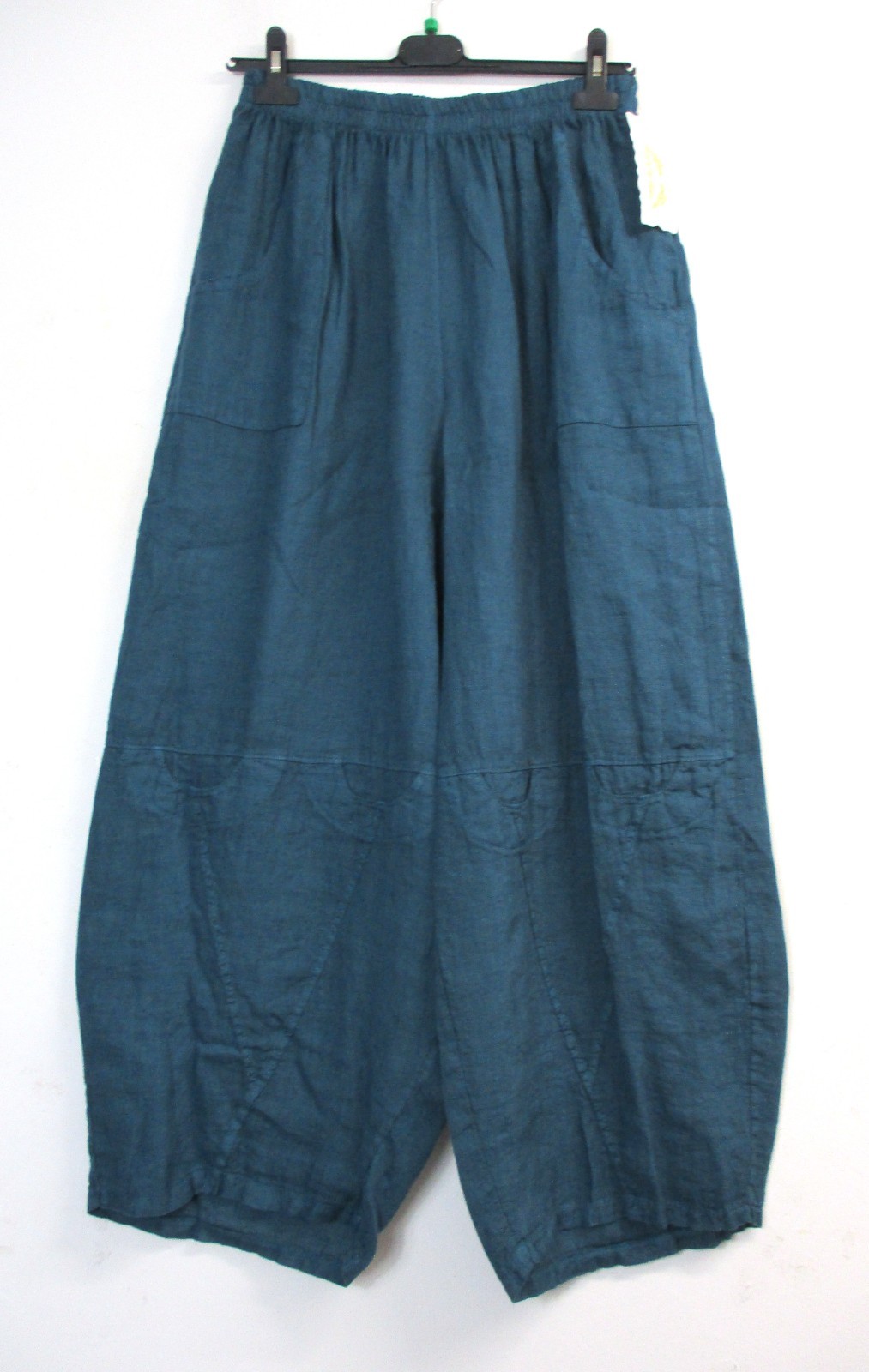 LAGENLOOK 100% LINEN ITALIAN TROUSERS 8 COLS 3 SIZES : Plus:1 Plus:2 Plus Plus:3