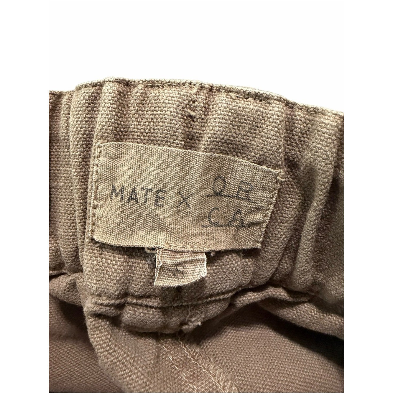 MATE x ORCA Garden Workwear Pants | 100% Organic Cotton | Bark | Small