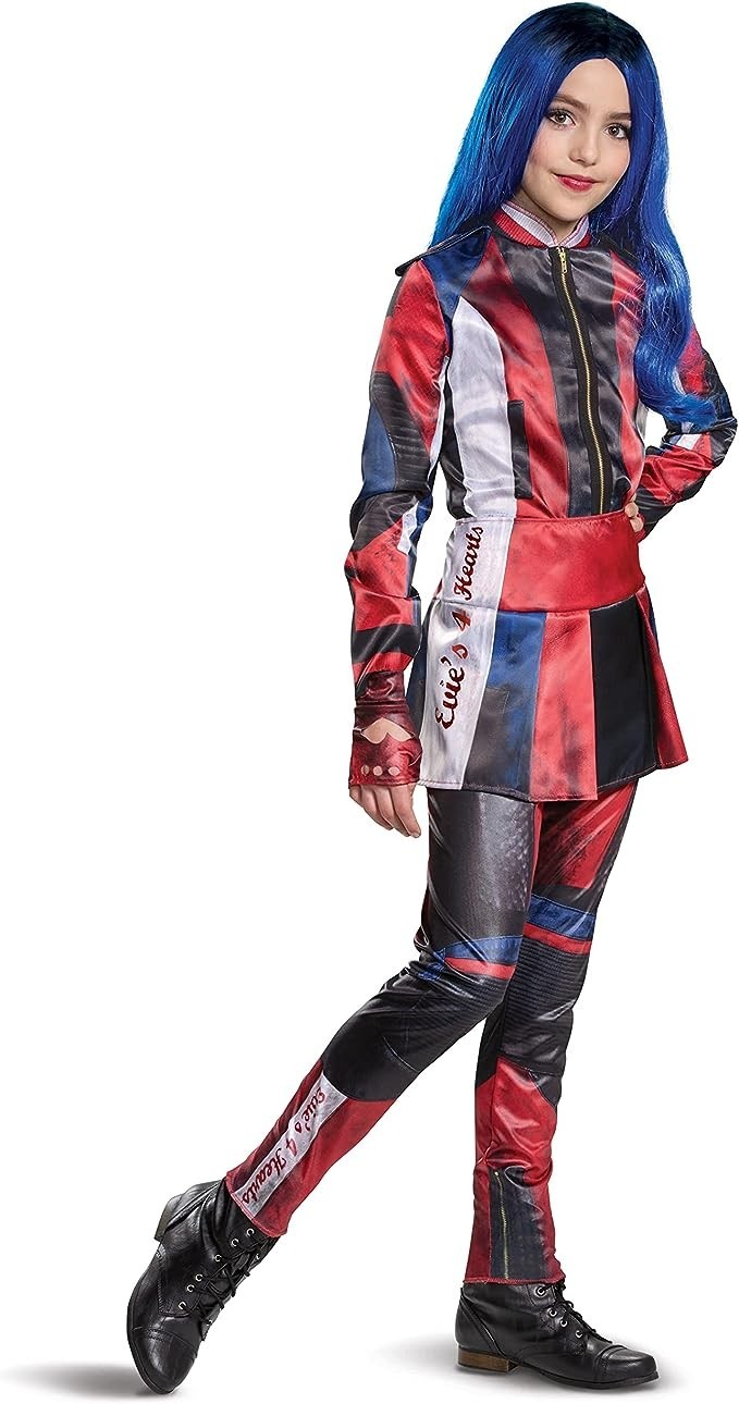 Disney Descendants 3 Evie One Piece Costume GIRLS Size Large 10-12