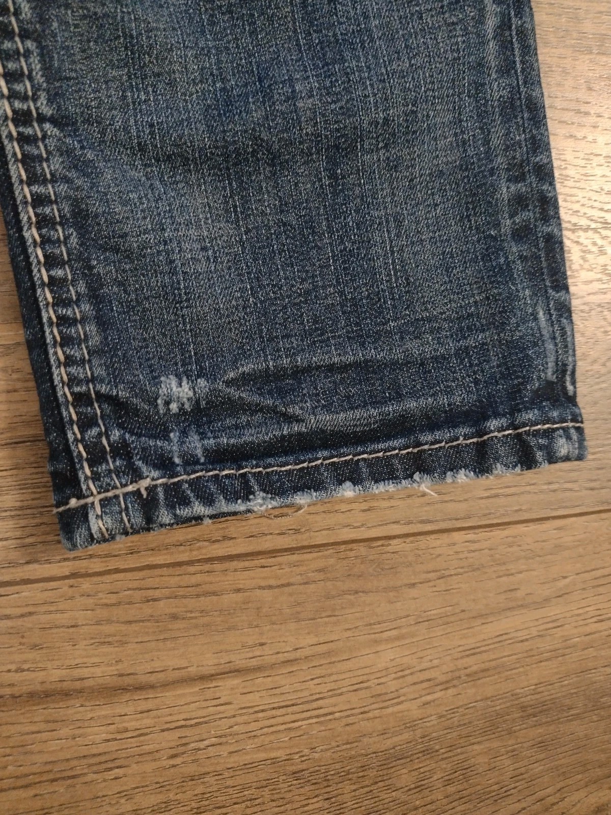 Silver Denim Jeans Women’s Suki Ankle Slim Size 29×27 Distressed Stretch