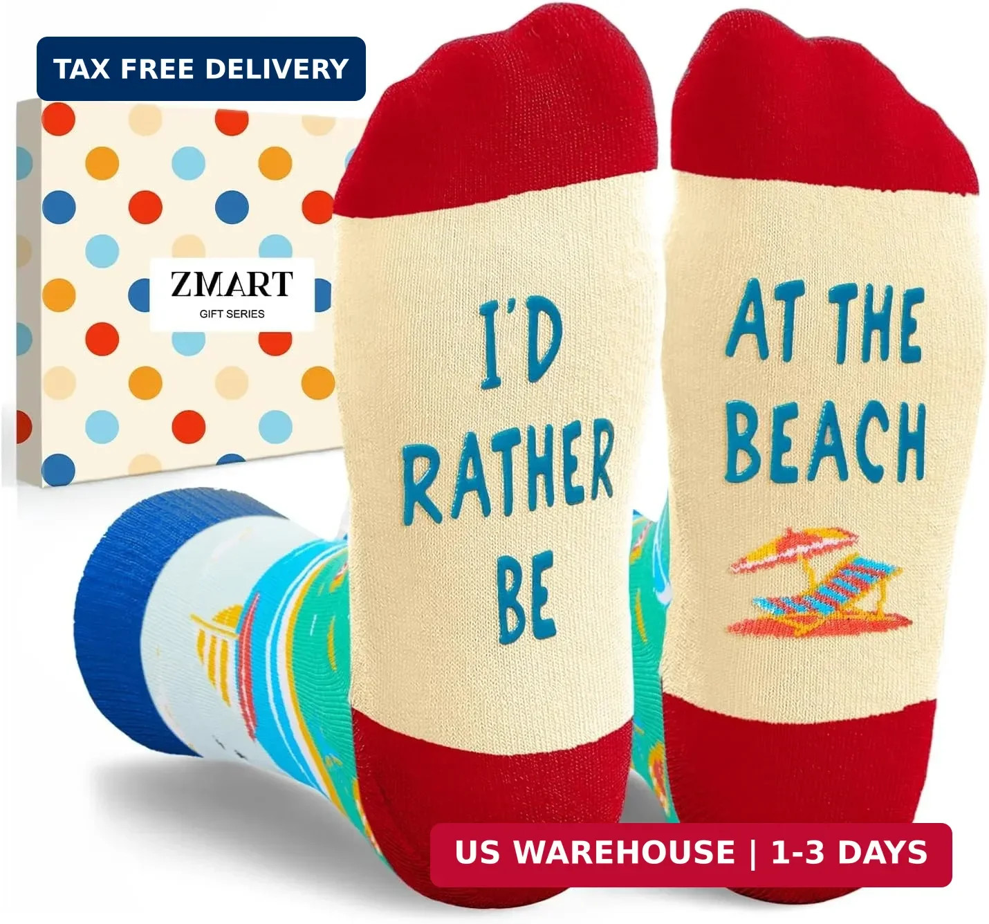Zmart Sports Socks Men Women – Outdoorsman Gifts for Hunting Running Golf Soccer
