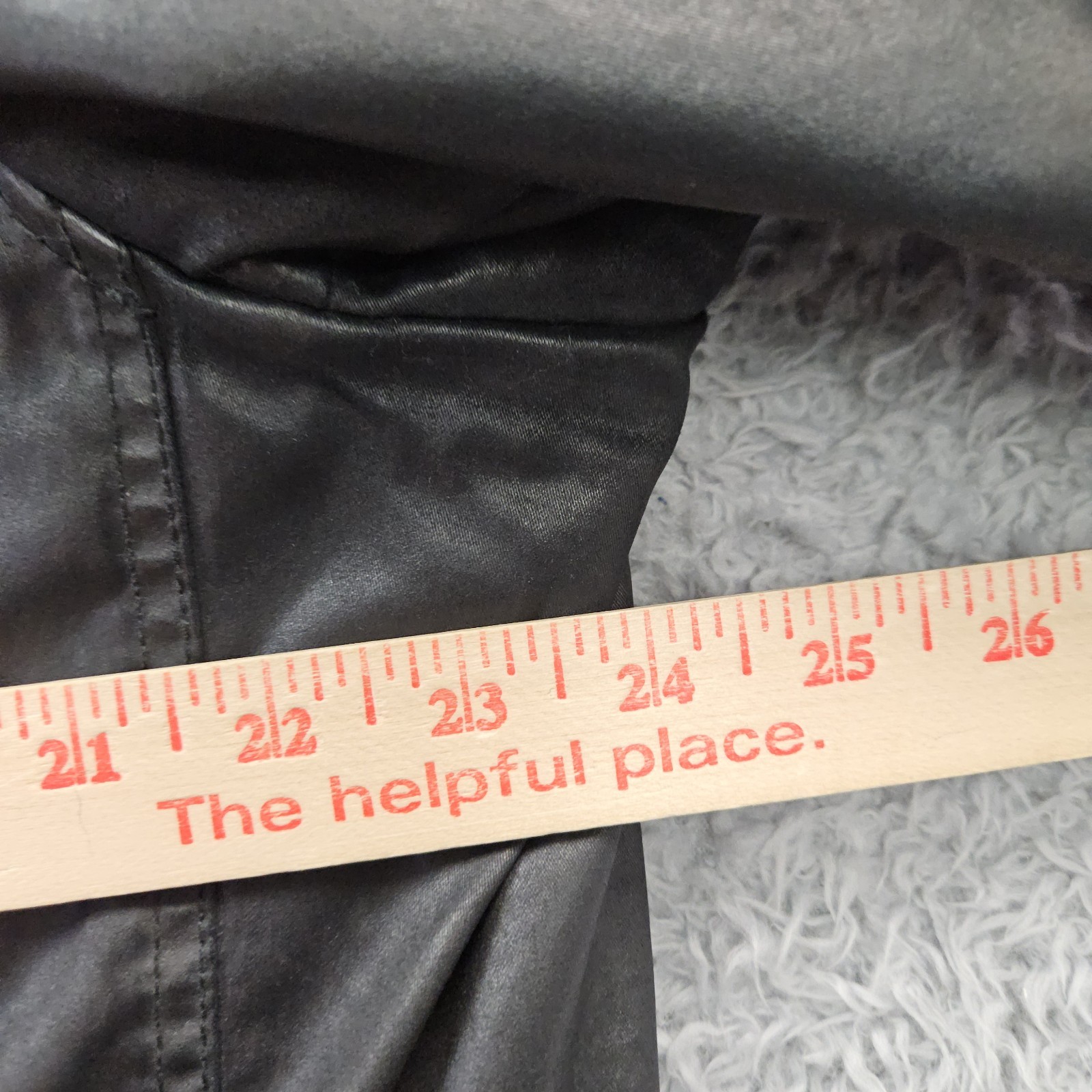 Strellson Metallic Black Jacket Buster W Waxed Moto Utility 54 (US 44) Swiss