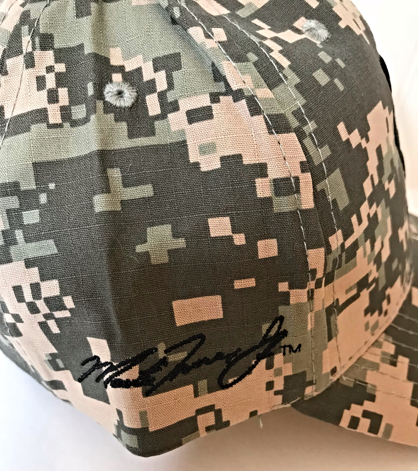 NAPA Racing Intrepid Fallen Heroes Fund Camo Ball Cap Hat 56 Truex 28 JR Capps