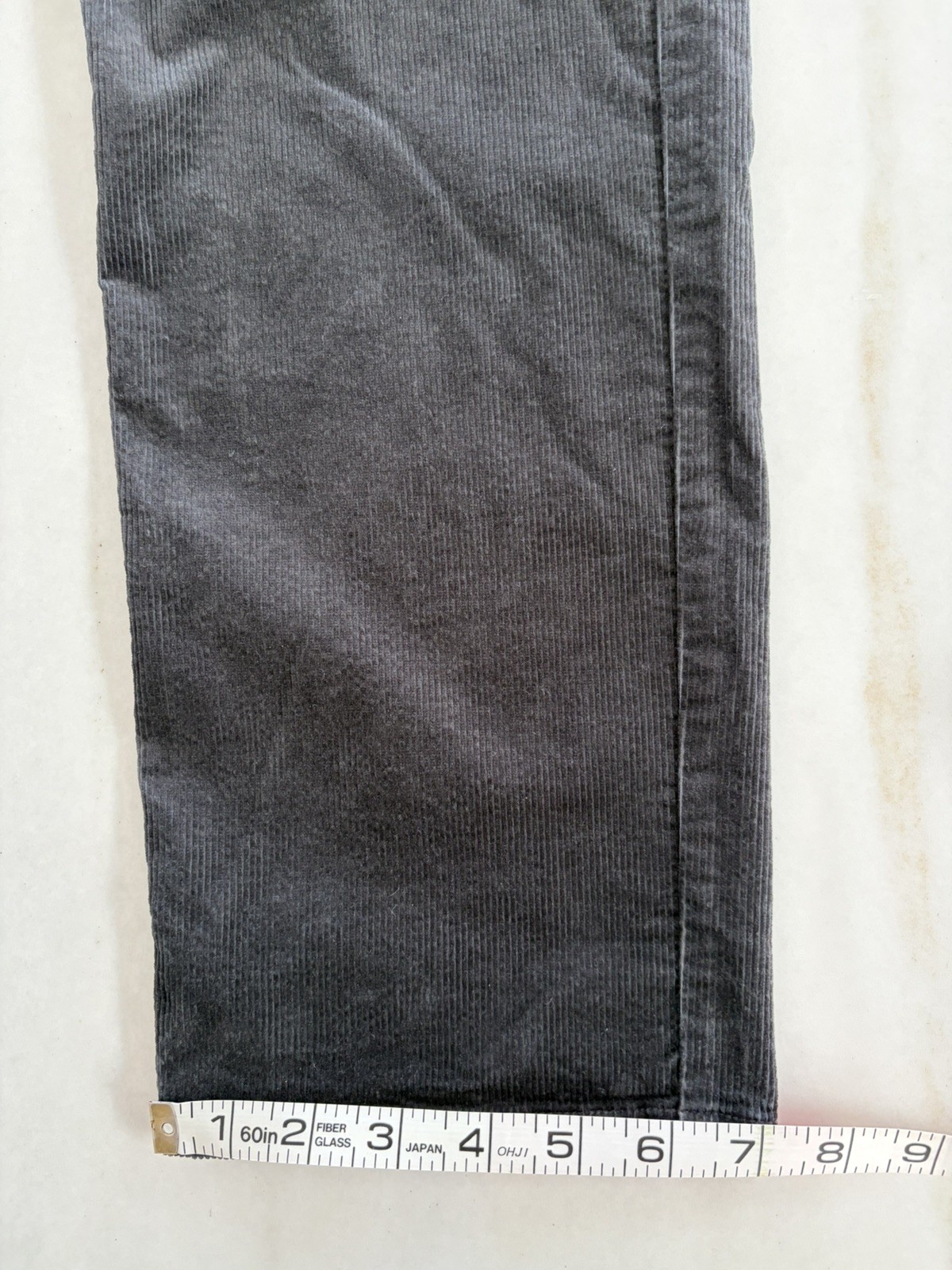 Bonobos Slim Fit Corduroy Chino Pants 32×34 – Phantom Grey Stretch