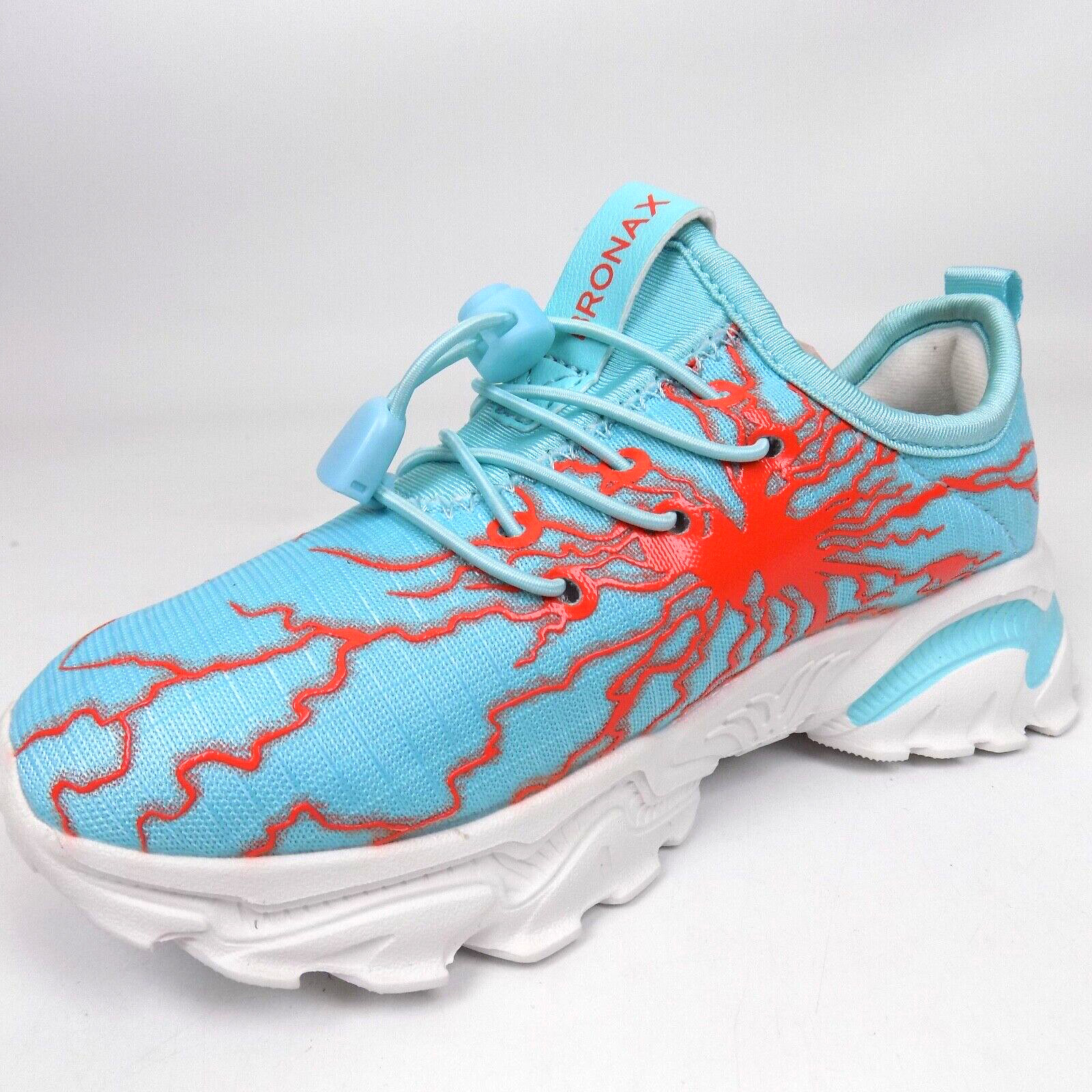 NEW! BRONAX Little Boys Lightweight Graffiti Personality Sneakers Size 11.5 K