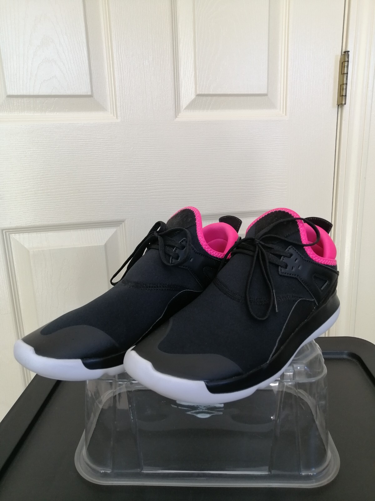 Nike Jordan Fly 89 AA4040-009 Youth 8.5Y Womens 10 Size Chart Black/Pink Sneaker