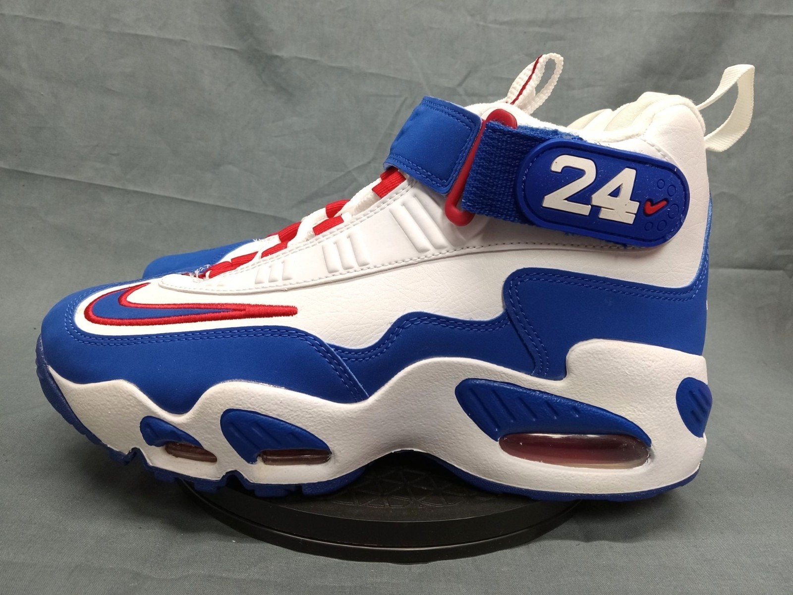 Nike Air Griffey Max 1 (GS) Sneaker USA Red White Blue Boys Size 5 NEW NO BOX!