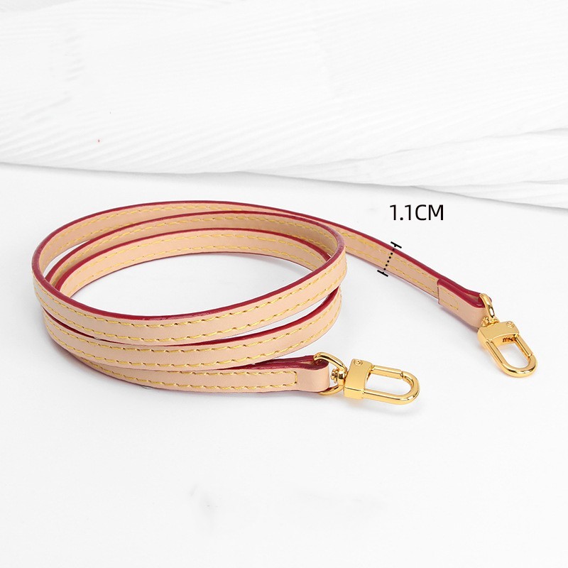 Vachetta Crossbody Leather Strap For Pochette Accessoires Nane Speedy Mini Bag