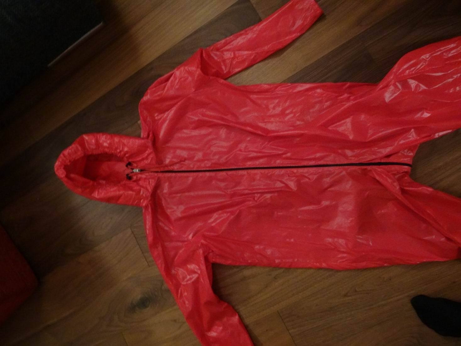 Unisex Shiny nylon Overalls Coverall Jumpsuit Set Overcoat Suit Wet-look XS-4XL