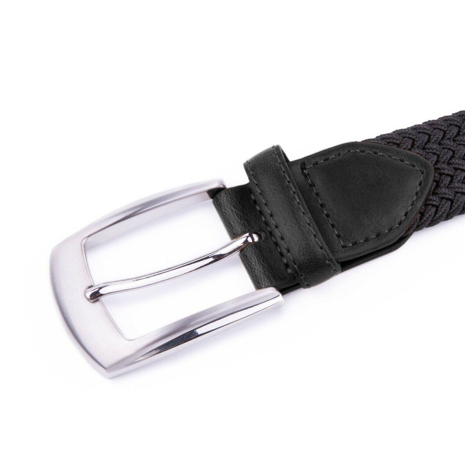 Elastic Fabric Braided Belt,Enduring Stretch Woven Belt for Unisex Men/Women/Jun