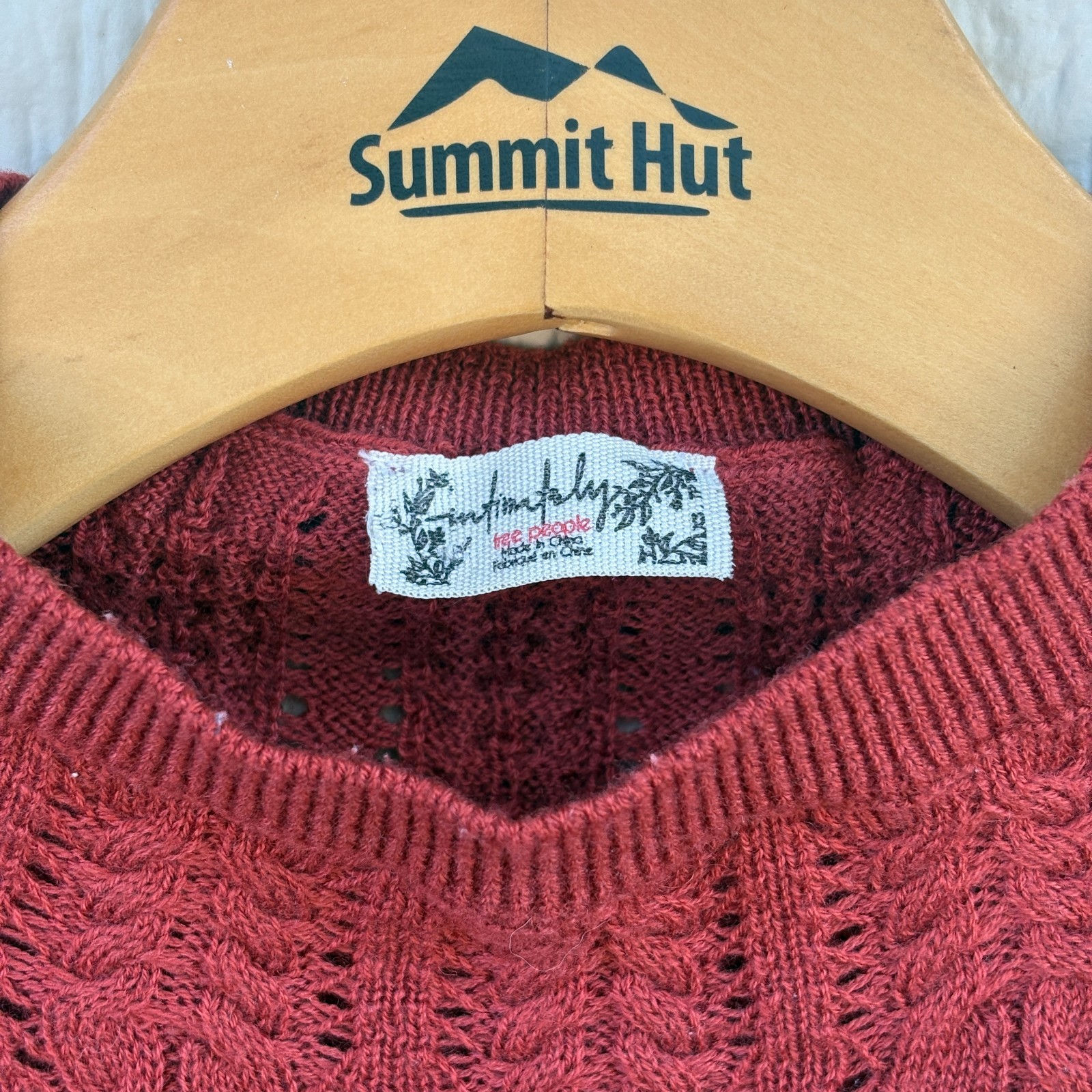 Intimately Free People Fresh Feeling Cami Women’s XS Rubies Mock Neck Knit Sheer