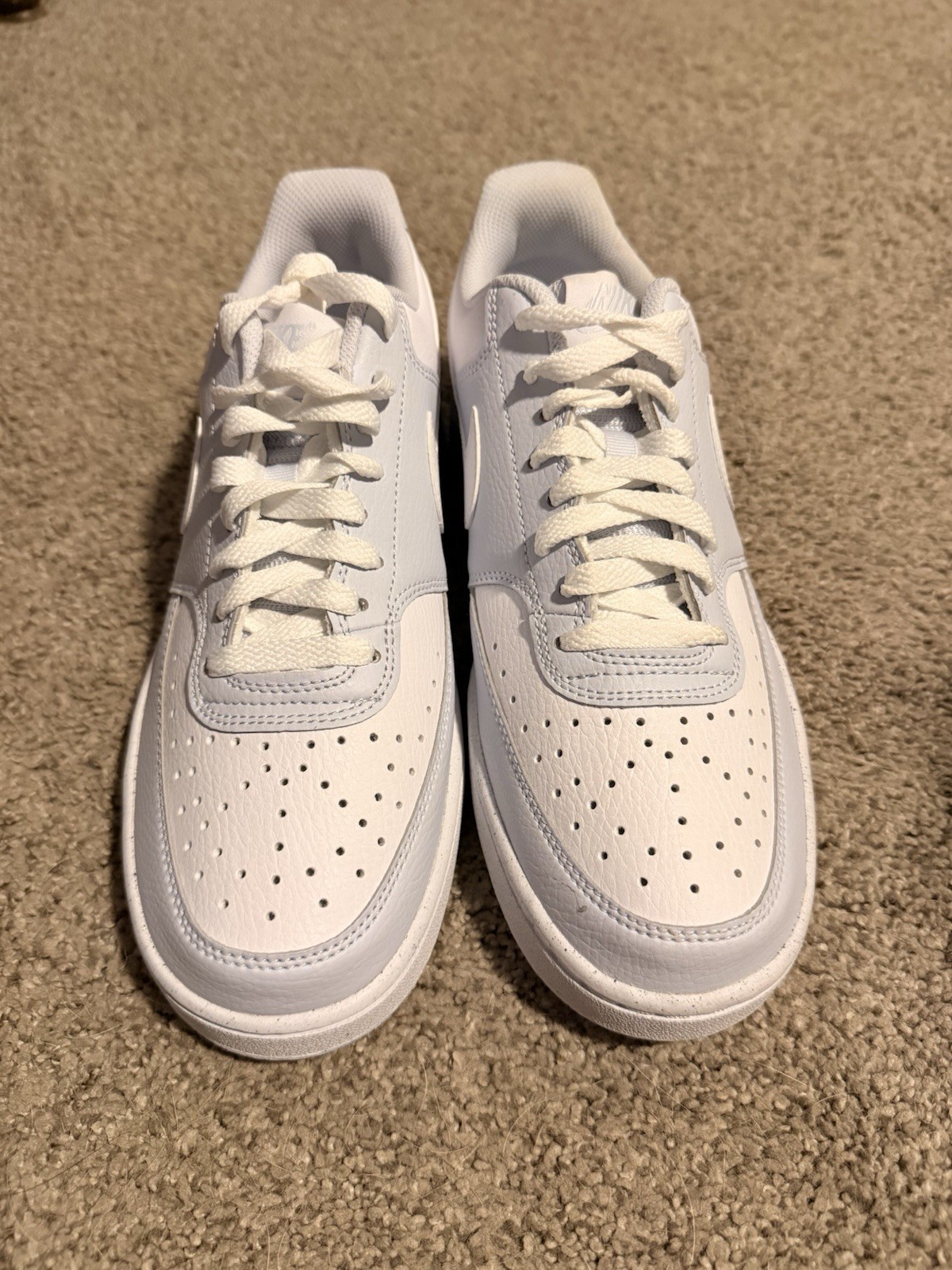 Nike Court Vision Next Nature Low Top Lace-Up Sneakers White DH3158-004