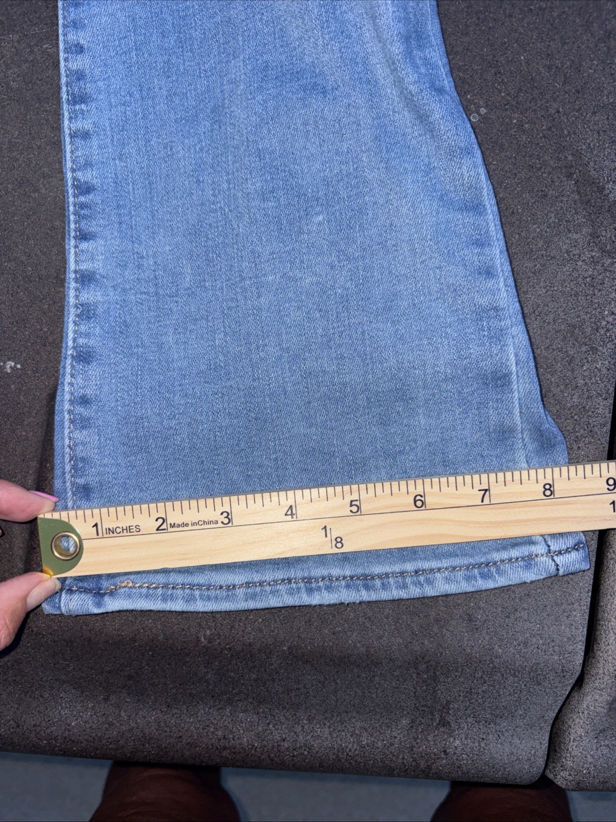Levi’s 725 High Rise Bootcut Jeans Women’s 28 30 Blue Denim Stretch Medium Wash