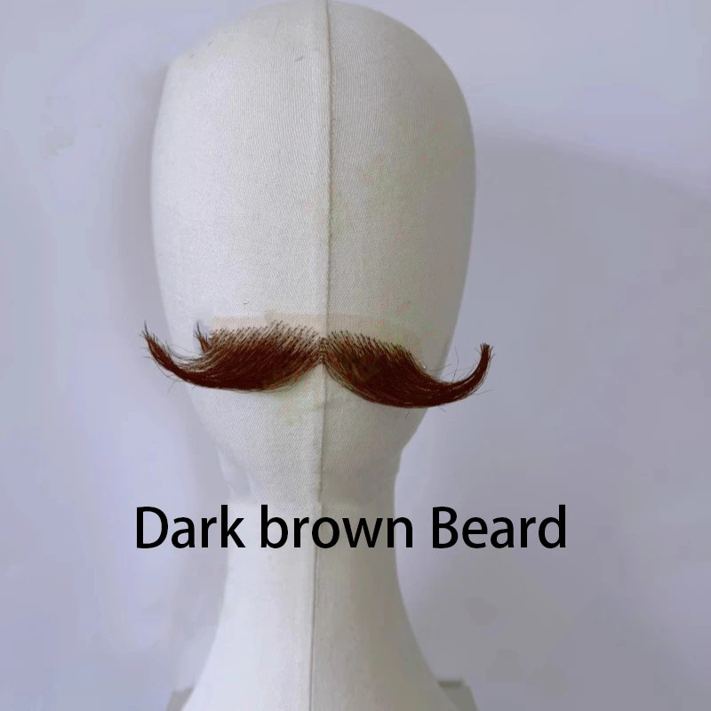 Fake Beard Simulated Moustachio Prop Foreign Eight Character Upright Beard