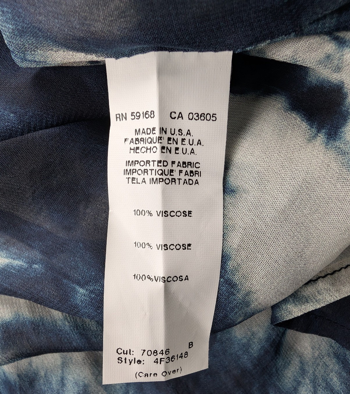 FifteenTwenty Kimono Womens One Size Boho Tie Dye Whimsical Festival Layering
