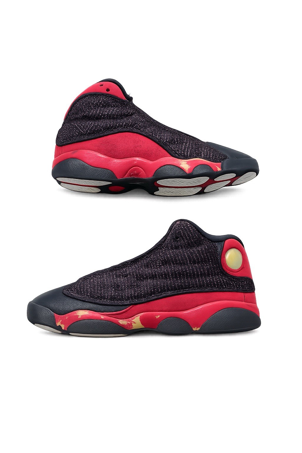 Nike Air Jordan 13 Retro Bred Black Red Youth Size 1.5Y 414575-010 Shoes