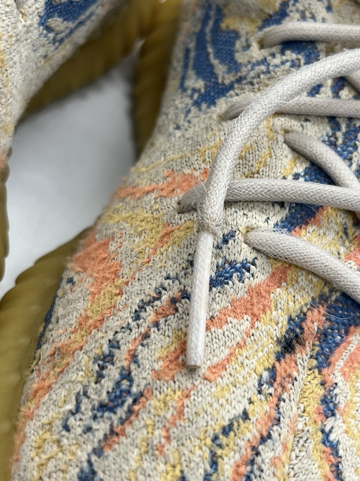 Adidas Yeezy Boost 350 V2 GW3773 Prime Knit Sneaker Mx Oat Size 8