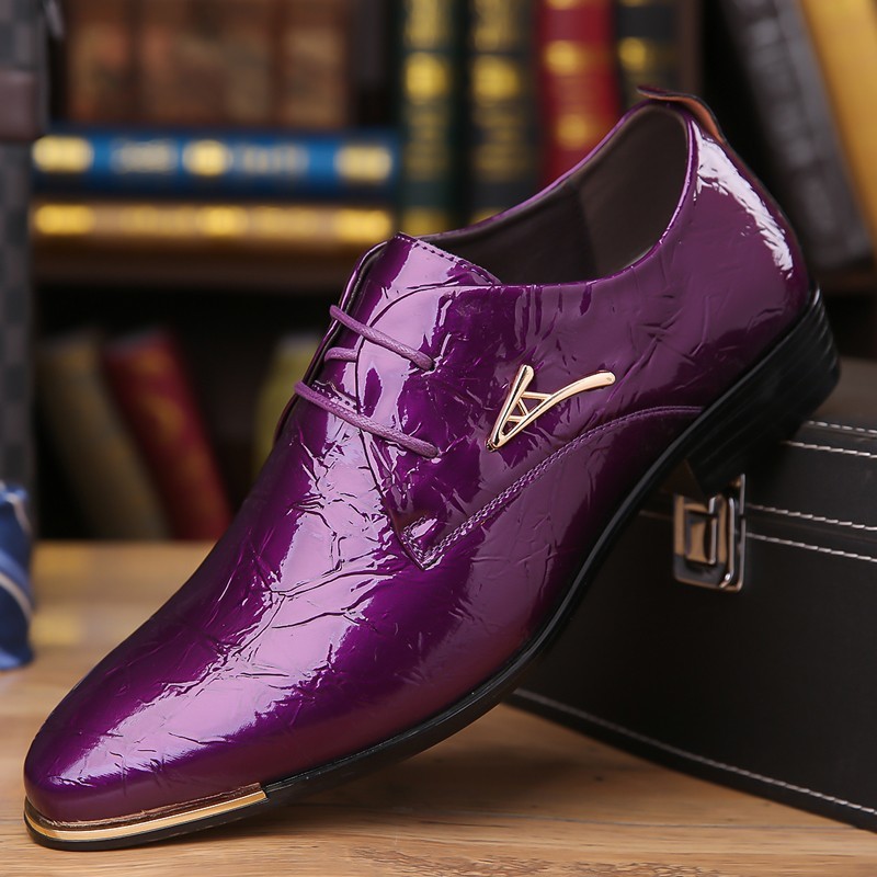 Men’s formal shoes, lace up dancing shoes, non slip soles, suitable for parties