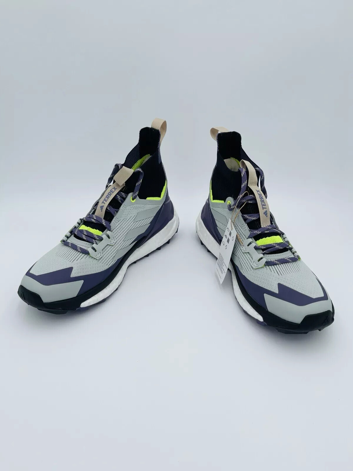 Adidas Women’s TERREX FREE Boost HIKER 2 Wonder Silver Lucid Lemon Ultra IF4929