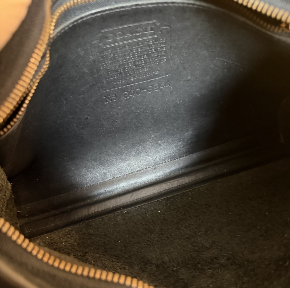 Coach Taylor Zip crossbody bag, style number 9944 with Original Box