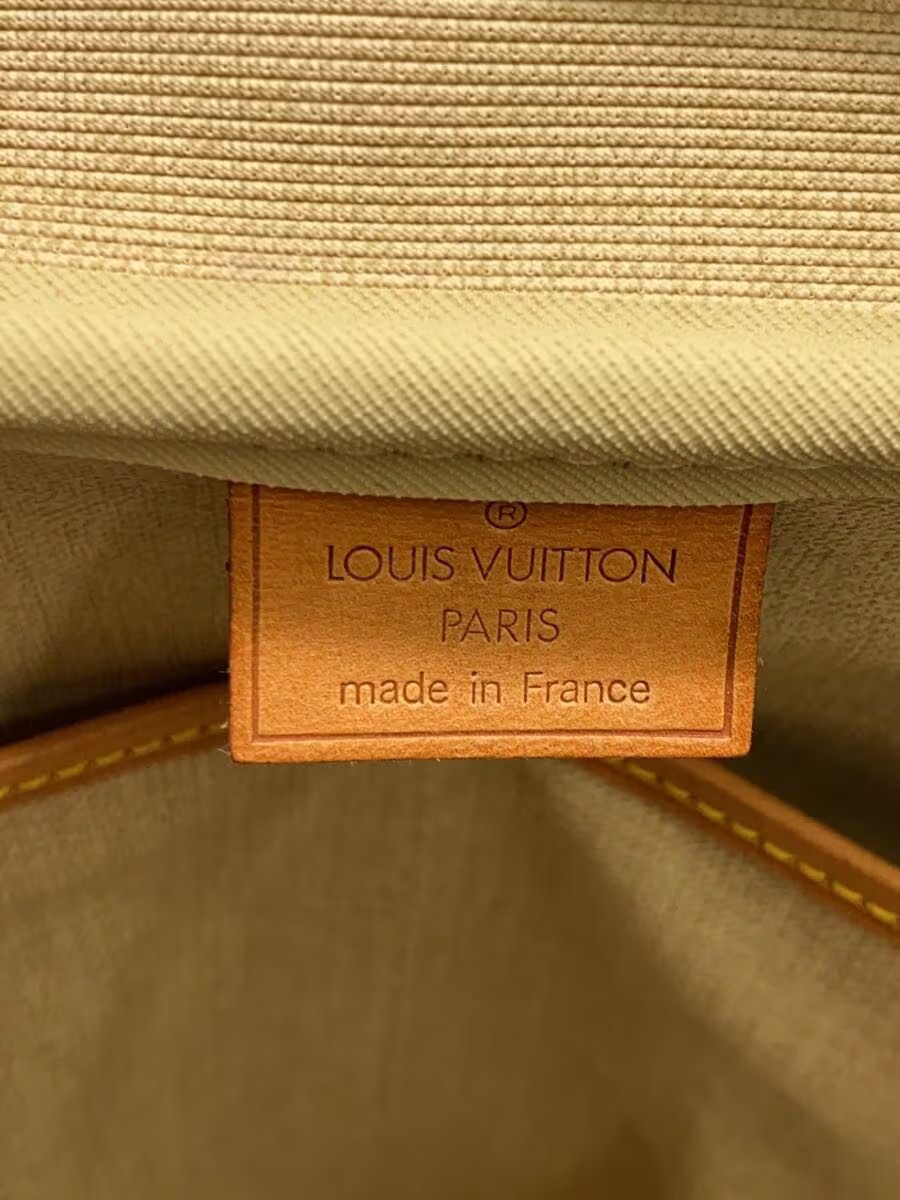 LOUIS VUITTON Bowling Vanity(Doville) Monogram Canvas Vinyl Brown