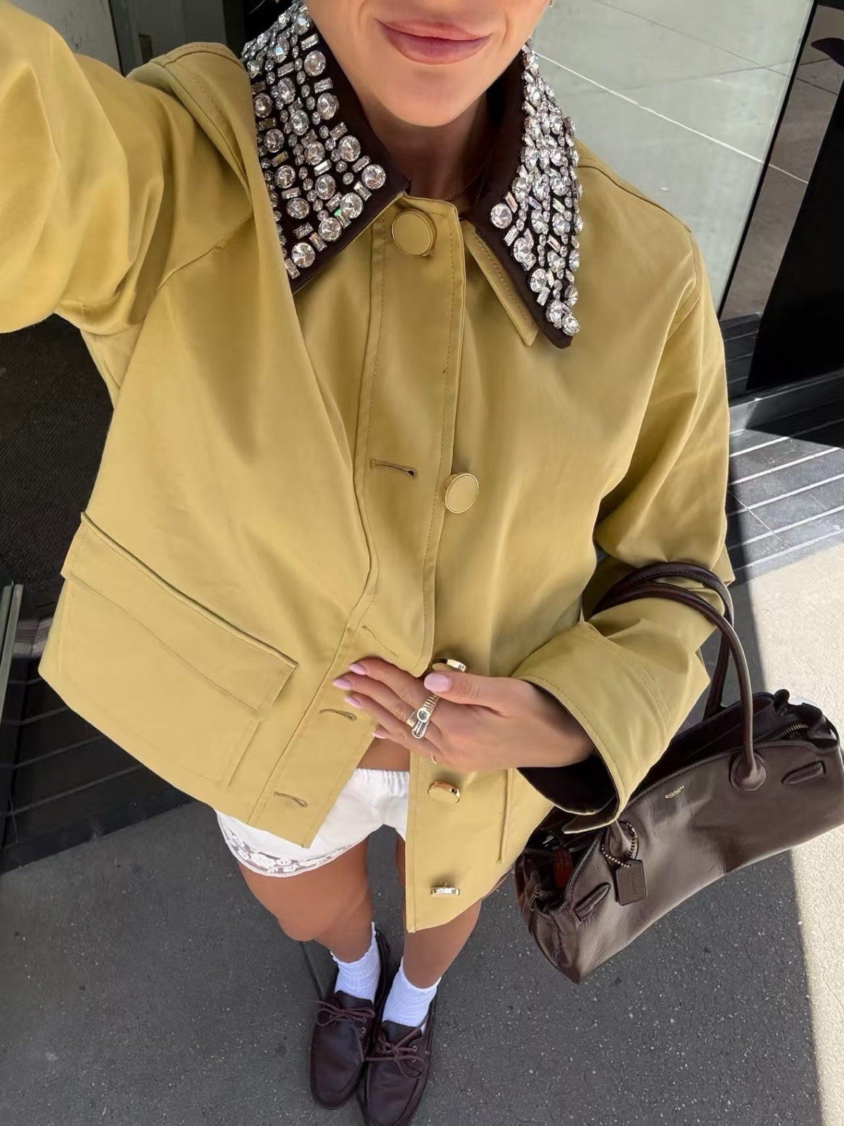 Veronica Beard Arlen Dickey Coat