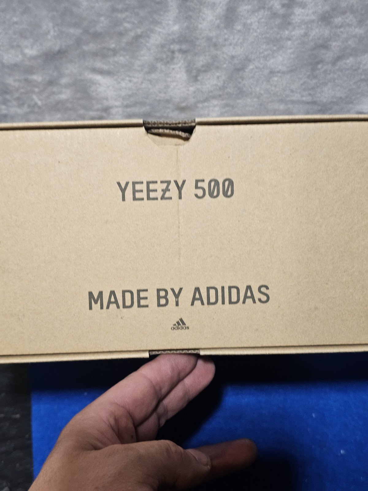 Adidas Yeezy 500 High Mist Stone GV7775 Size 9 Beige Taupe With Box