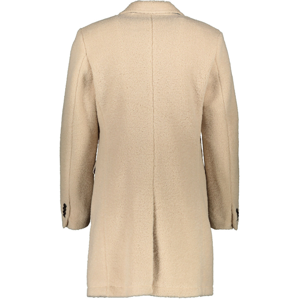 WILLIAM HUNT Faux Shearling Coat Double Breasted Overcoat Size 50 – RP £700.00