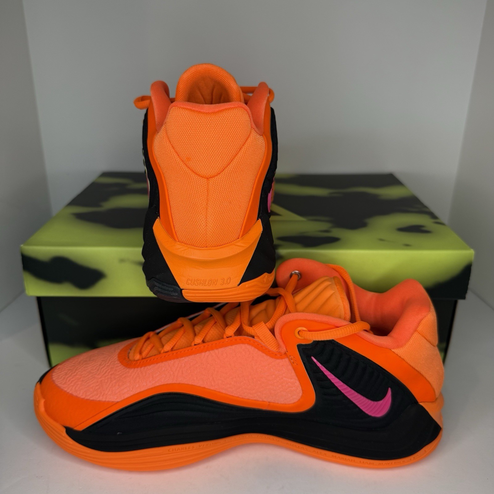 Nike Giannis Freak 7 Ignition Basketball Shoes Orange/Pink HF3450-800 Size 9.5