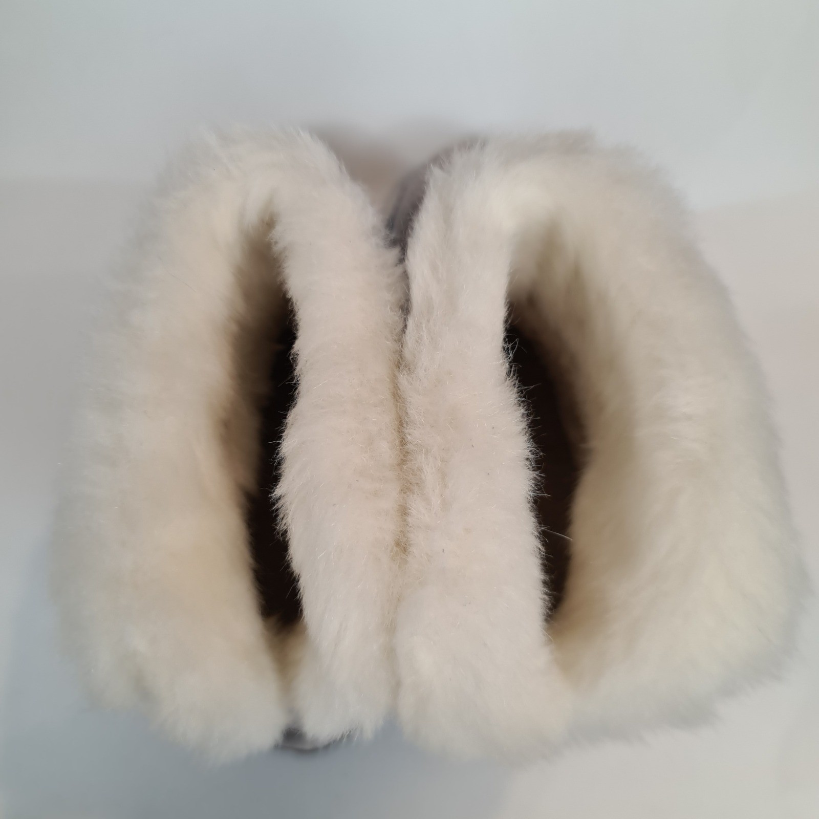 Sorel Out N About Bootie Gray Suede Faux Fur Winter Boots Womens 9 NL3073-061