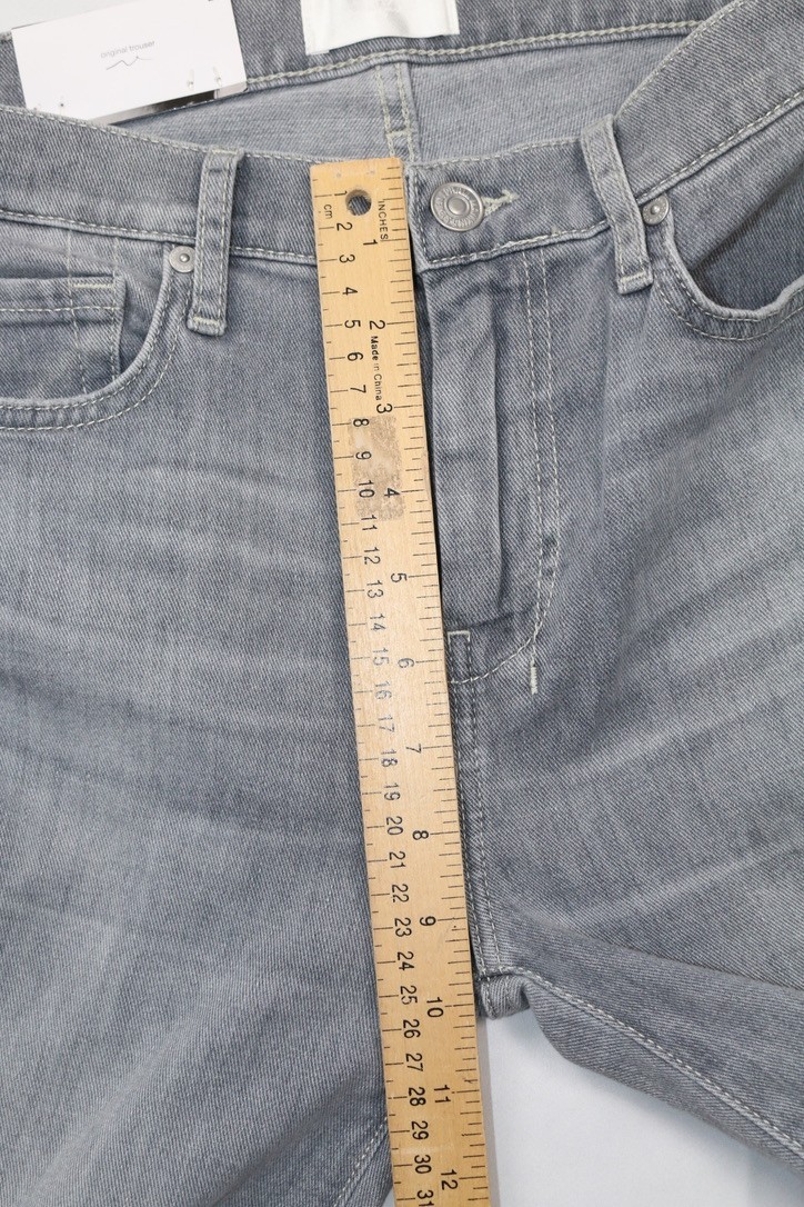 7 For All Mankind Women’s Dojo Original Light Wash Flared Distressed Jeans