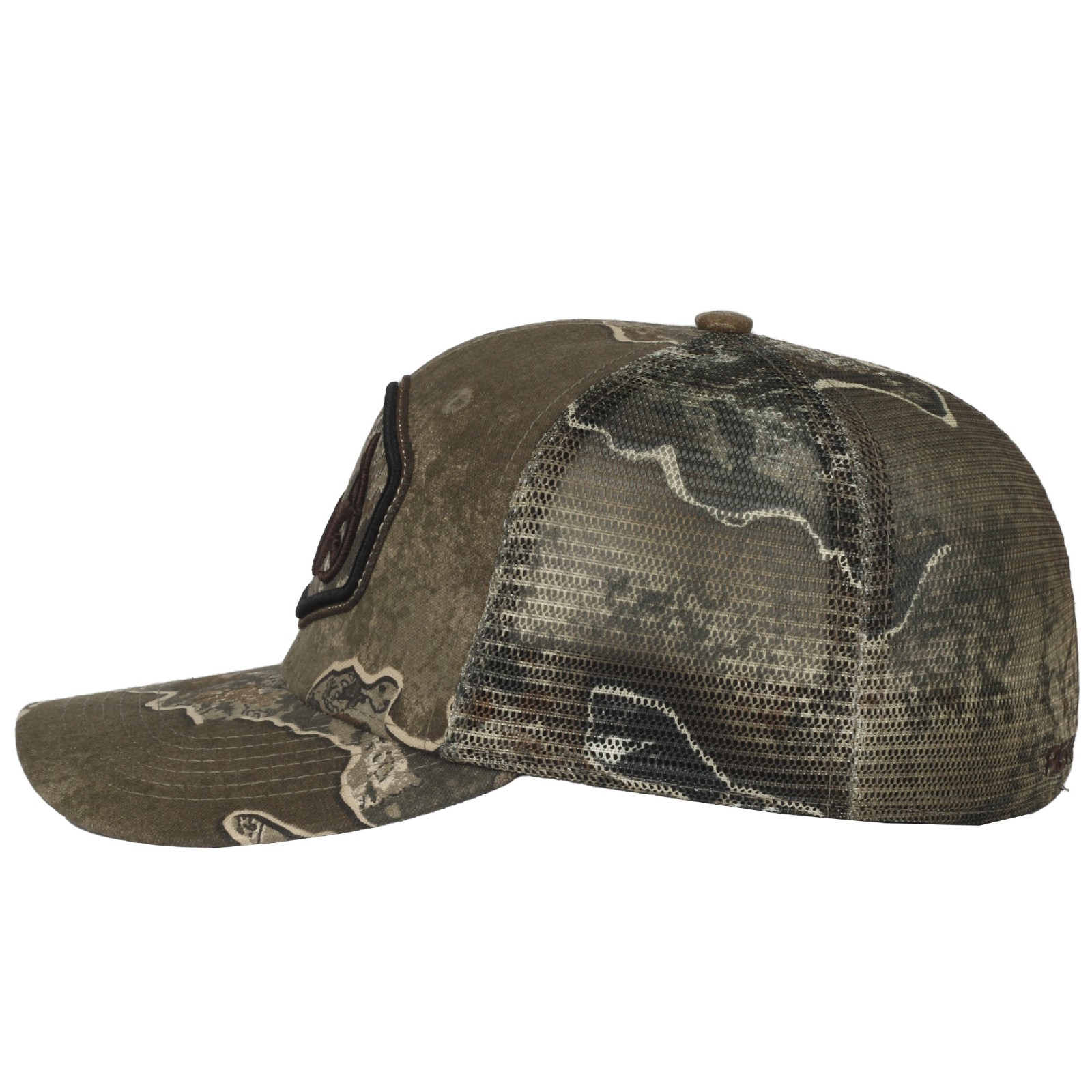 Realtree Excape Ranger Trucker Hat, Functional Camo with Mesh Back, Stretch Fit