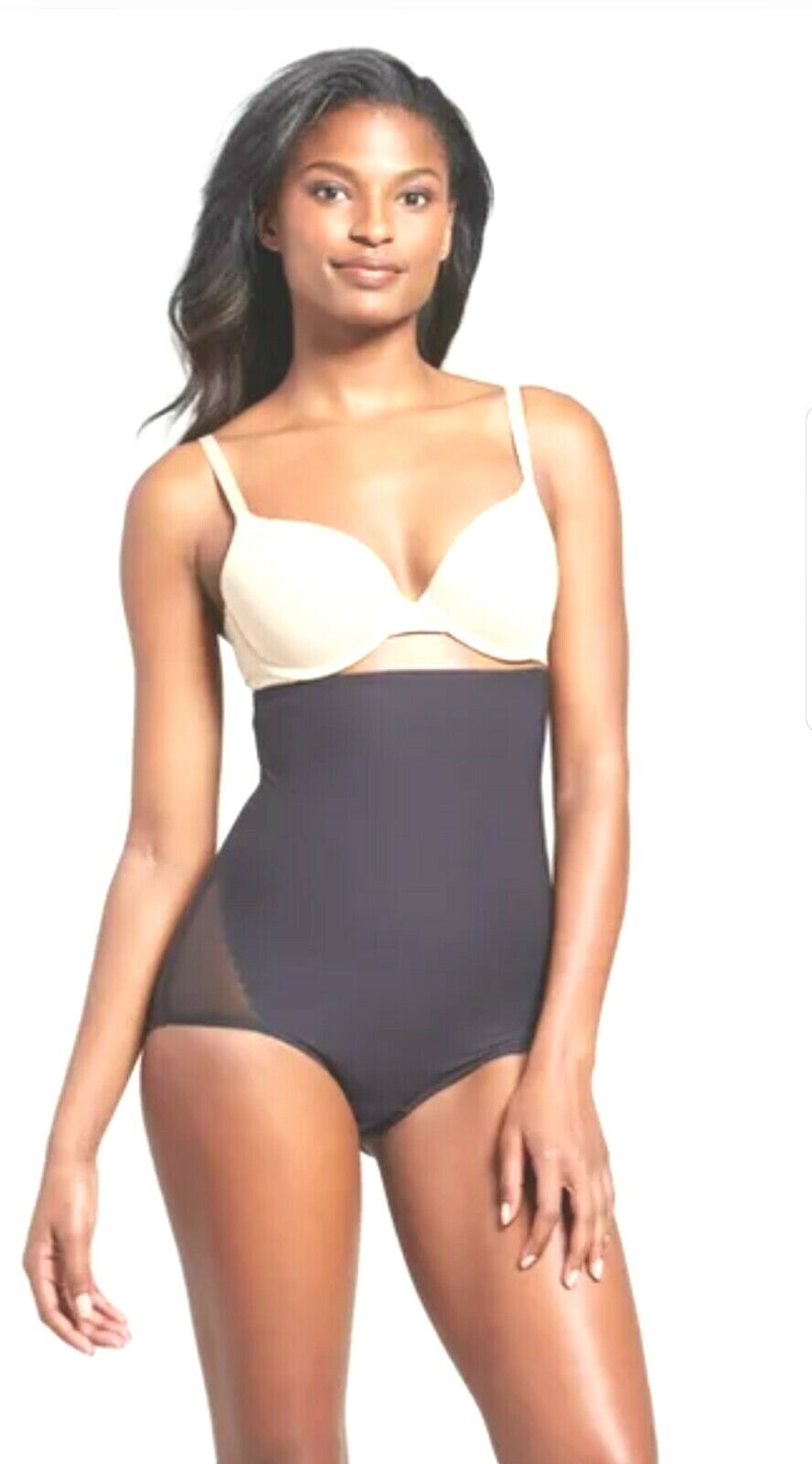 Slimshaper By Miracle Brands Womens XXL 2XL High Waist Brief Black Extra Firm