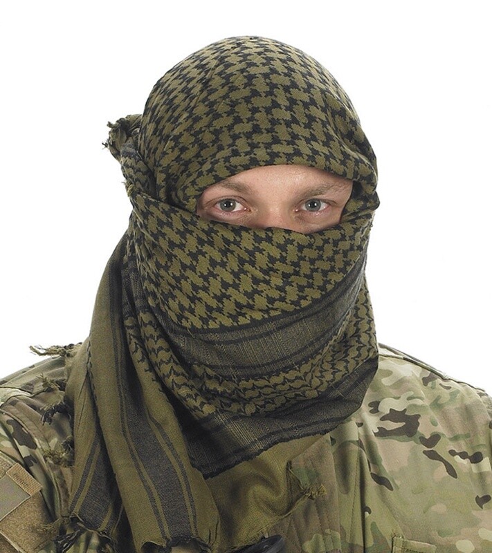 Purple Black Skulls Tactical Shemagh Head Scarf Neck Wrap New 100% Cotton