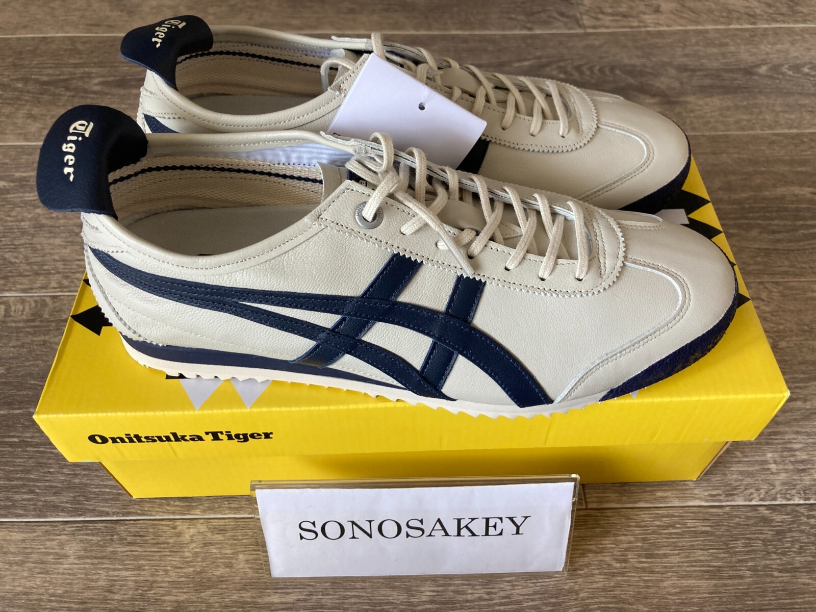 Onitsuka Tiger MEXICO 66 SD 1183A872 200 BIRCH/PEACOAT New in Box