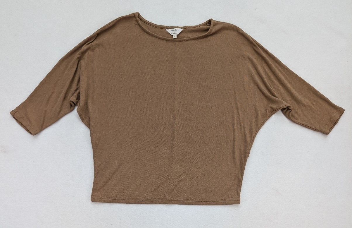 Amaryllis x Hey Nasreen Women’s Top Size M Brown Dolman Sleeve