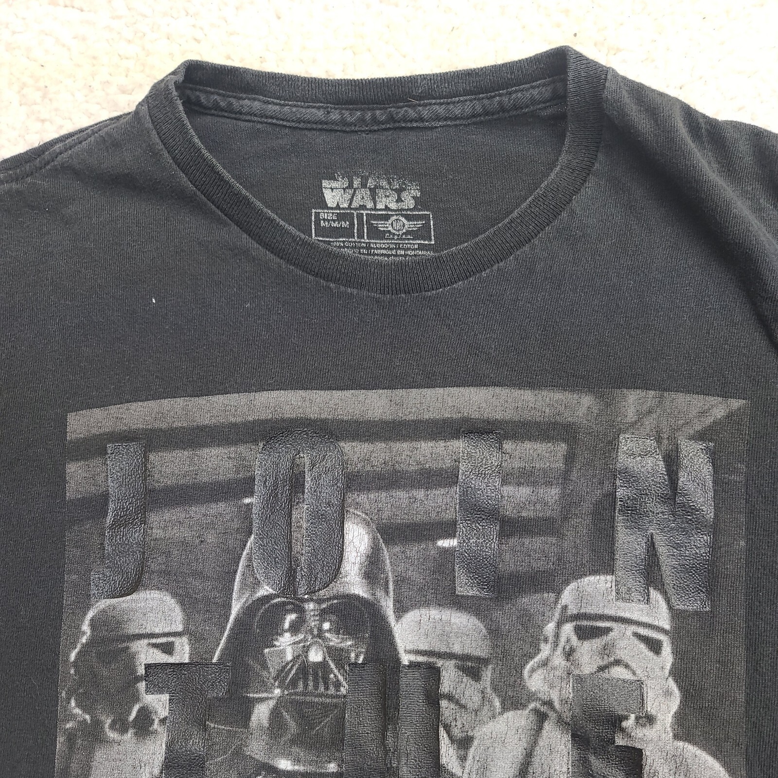 Star Wars T Shirt Mens Medium Black Join The Dark Side Short Sleeve Tee