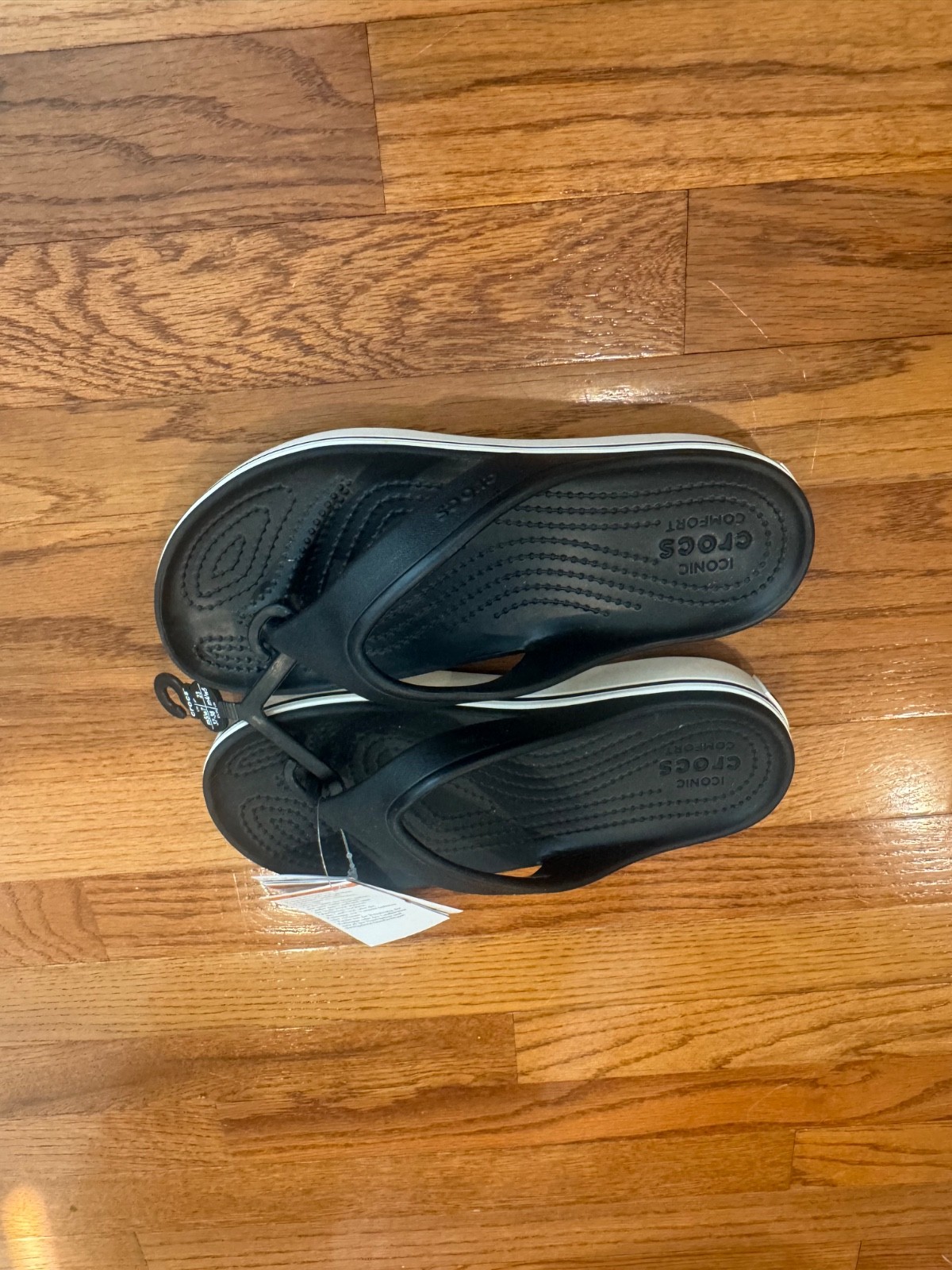 crocs platform flip shoes NEW size M5/W7