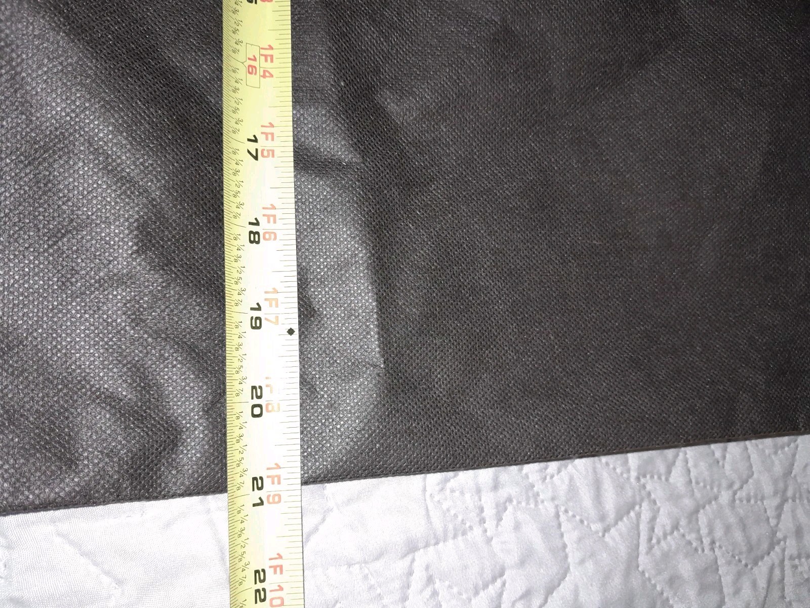 Bella Russo Dust Bag ONLY Brown w/ Gold Lettering Drawstring 21″ x 14.5″