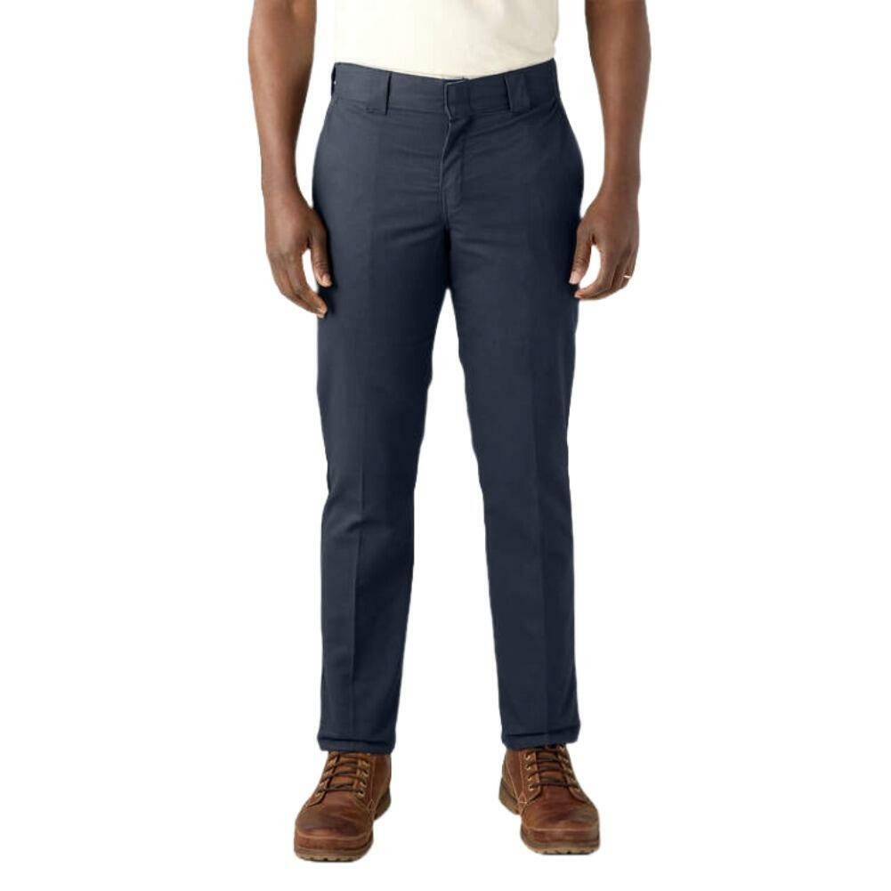 Dickies Men’s Pants Multi-Use Pocket Flex Slim Fit Tapered Leg Work Slacks A875A