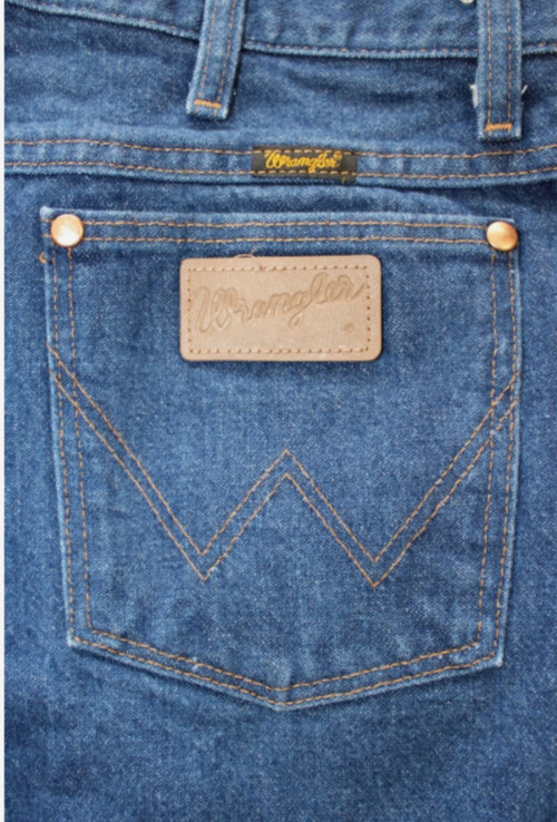 Vintage Wrangler Cowboy Cut Slim Fit 936Den 30W x 29L Blue Jeans (Mexico Made)