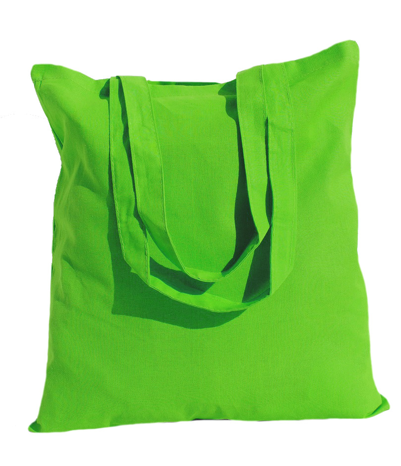 25 Wholesale Bulk 15″x16″ Color Cotton Tote Bags Free Shipping