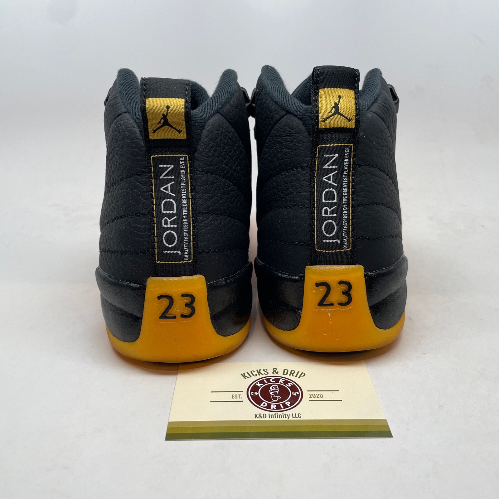 Air Jordan 12 XII Retro GS ‘University Gold’ Youth sz 4.5Y = 6W NEW!