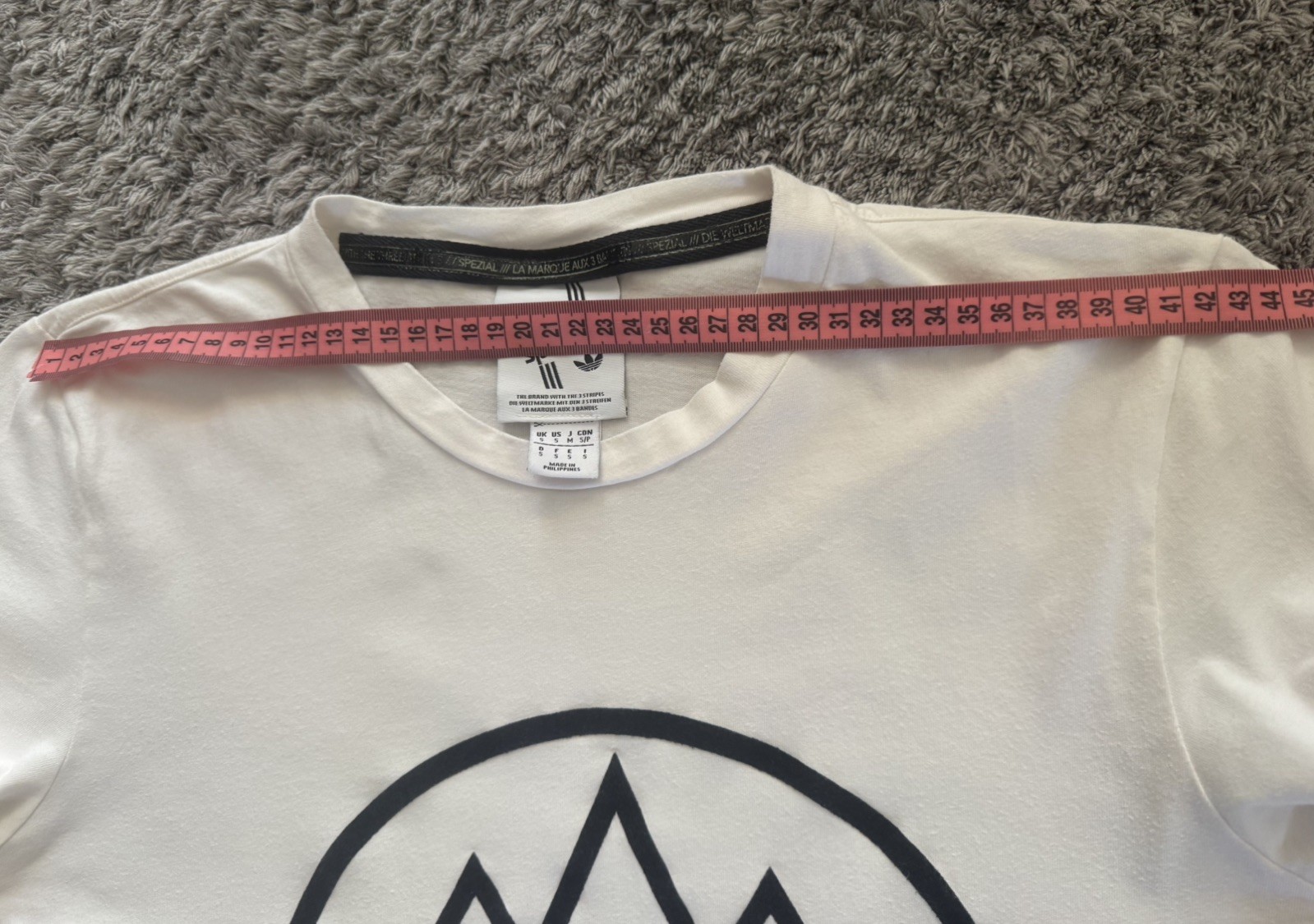 LOT OF 2 t-shirts Adidas SPZL MOD TREFOIL 2017 S and NEW ORDER M SPEZIAL