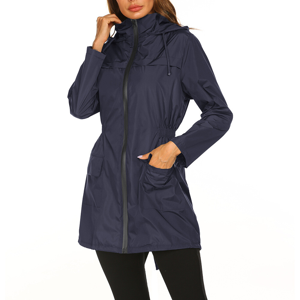 Waterproof Light Raincoat Hooded Windbreaker Mountaineering Jacket Women’S Jacke