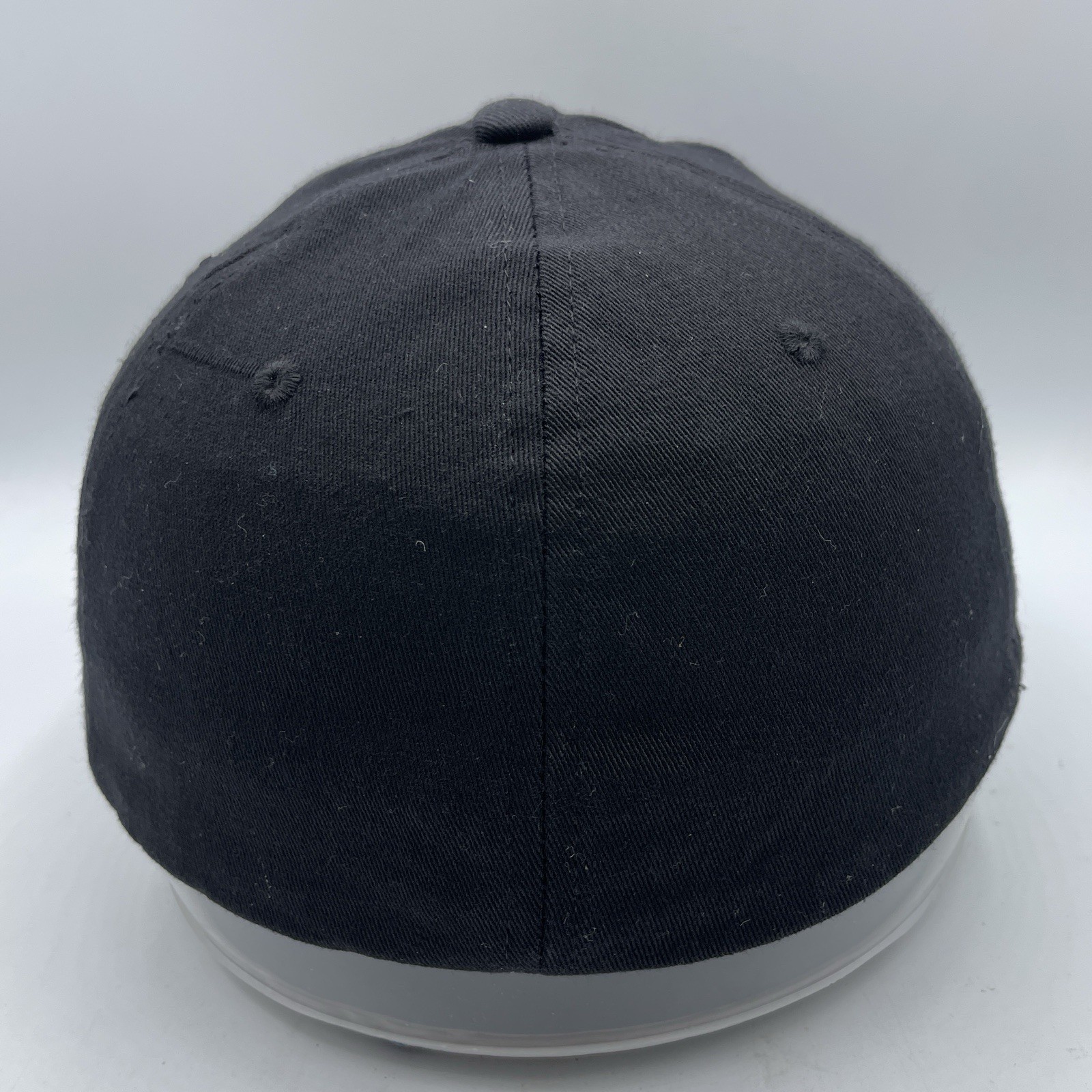 Gibson Guitars Hat Adult Flex Fitted One Size Black Baseball Cap Log Stretch
