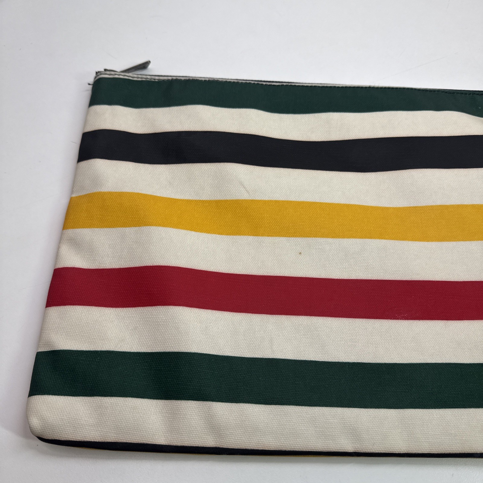 Pendleton Glacier Canopy Canvas Big Zip Pouch Poly Covered Canvas